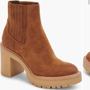 Dolce Vita Platform Booties with Lug Sole
